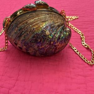 Mother of pearl Shell mini purse